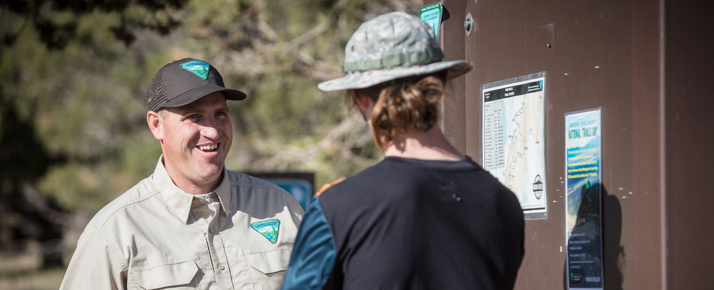 US Forest Service and trail management school attendee