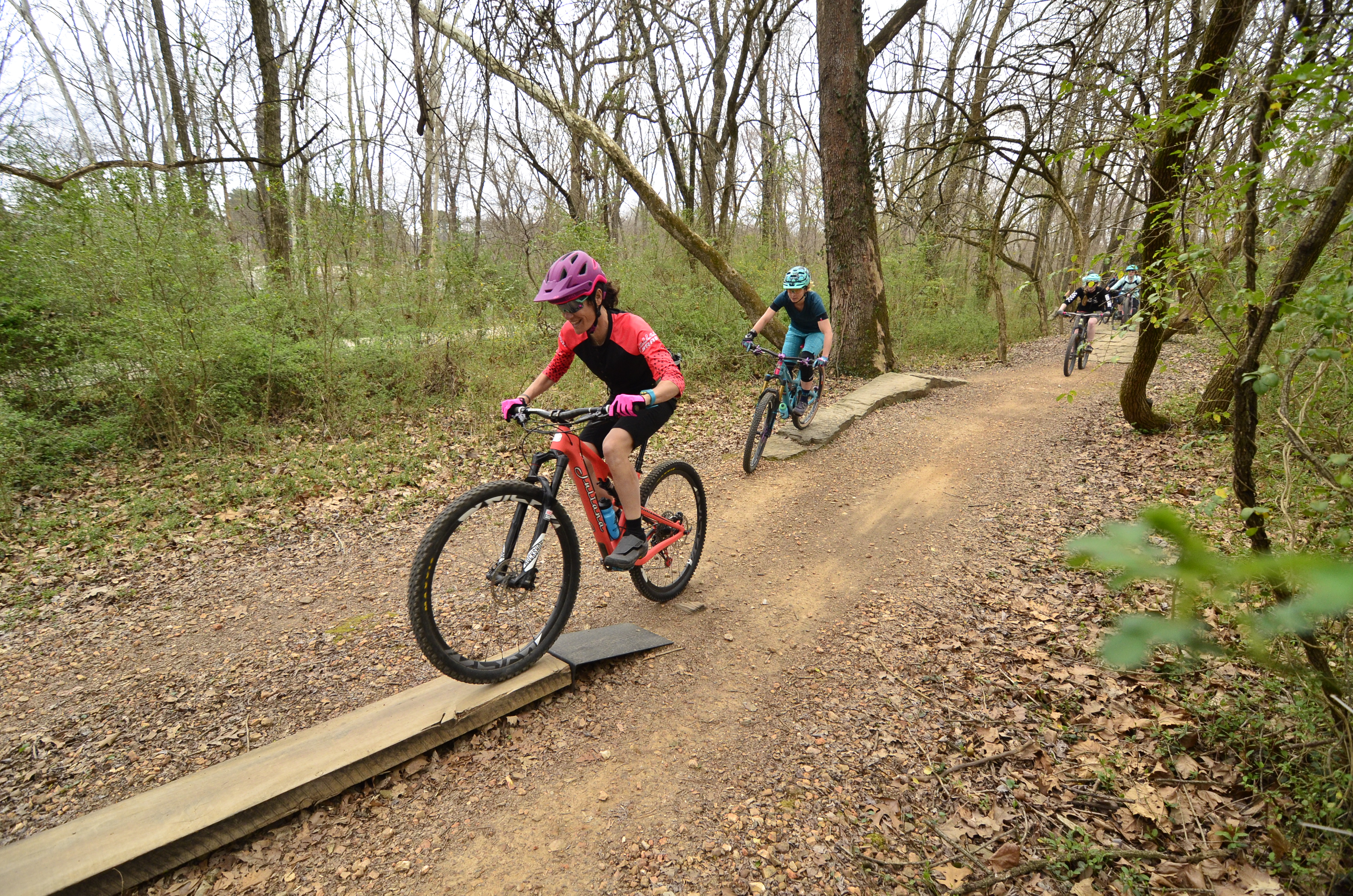 Ladies riding skinnies