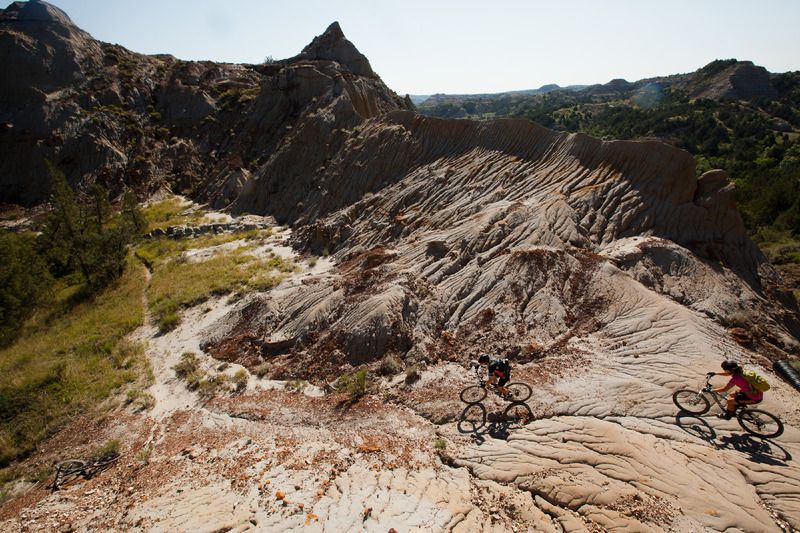 Maah Daah Hey in North Dakota is the longest continuous single track mountain bike trail in the US and an IMBA EPIC