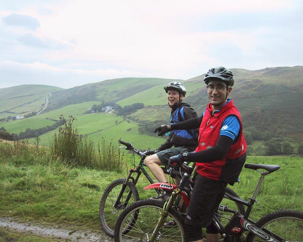 Scottish Borders, IMBA, Rich Edwards, Jimmy, grassy mountains, mountain bikes, trail