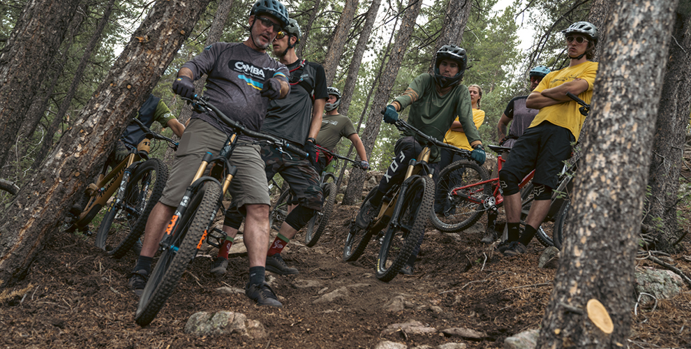 Conducting a test and tune day on COMBA's newest trail build, Ore Chute in Black Hawk, CO. 