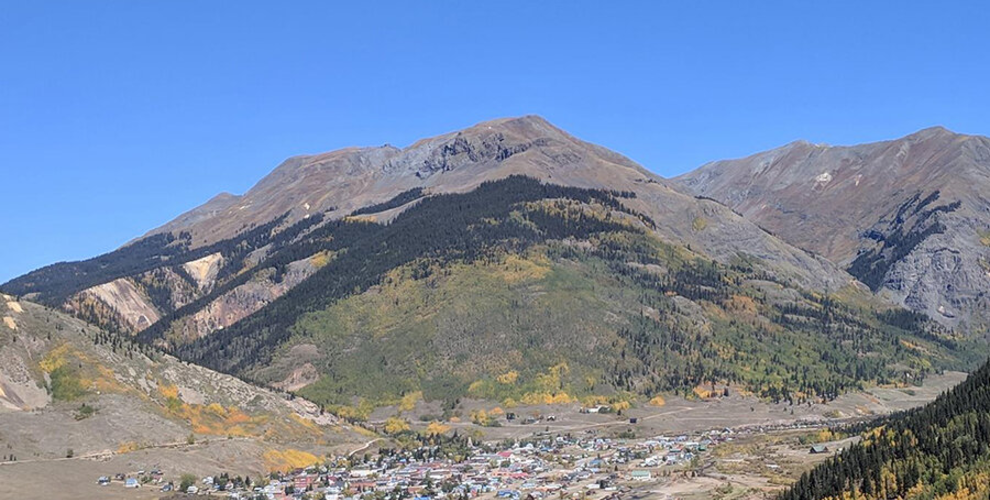 Beautiful Silverton from Baker's Park