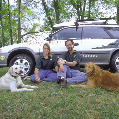 First IMBA Trail Care Crew in 1997