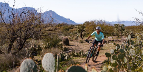 women riding aggressively, looking fly