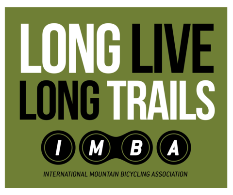long live long trails | Logo for data gathering for long distance bike trails