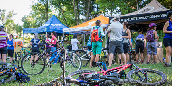 IMBA local member organizations gathering in 2017.